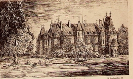 Château dessin 16 sept 1876