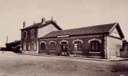 Gare nouvelle années 1950