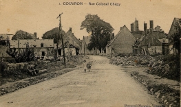 Rue du Colonel Chépy détruite ap 1918