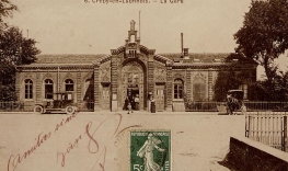Gare avant bombardement guerre 14-18 2