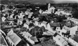 Vue aérienne vers 1955