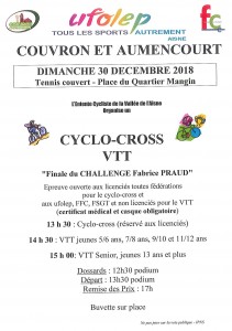 Cyclo cross + VTT @ Tennis couvert | Couvron-et-Aumencourt | Hauts-de-France | France